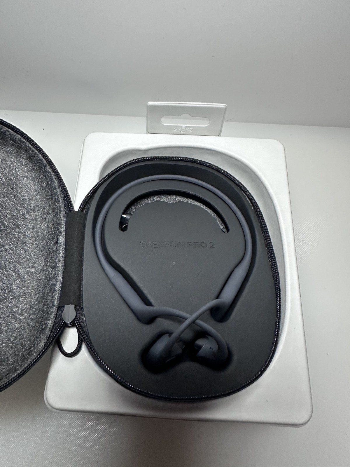 Shokz OpenRun Pro 2 Bone Conduction Sports Headphones Black S820