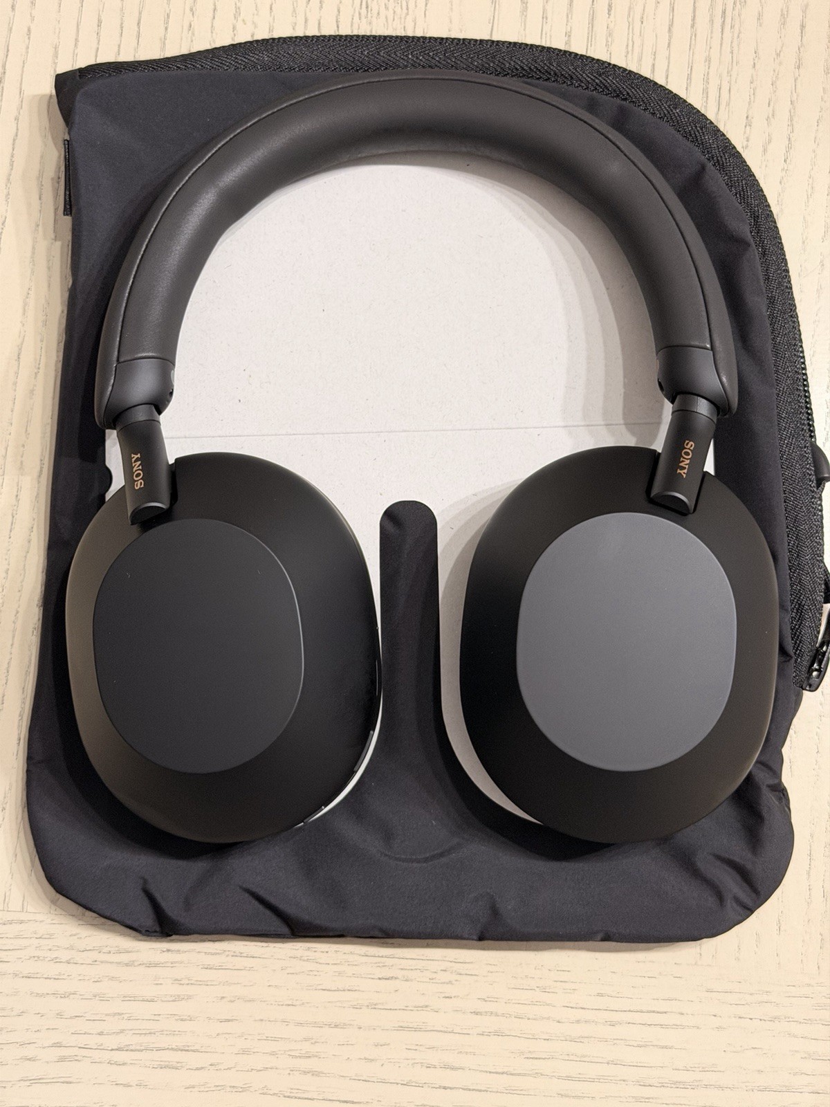 Sony WH-1000XM5 Wireless Noise Canceling Headphones Black Open Box Complete