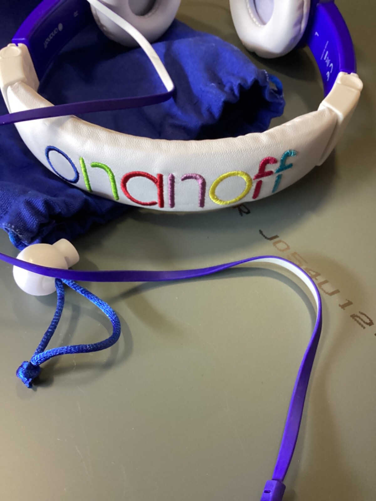 Headphones For Kids – Connect Buddy Phones Safe Audio Kids Blue Headphones