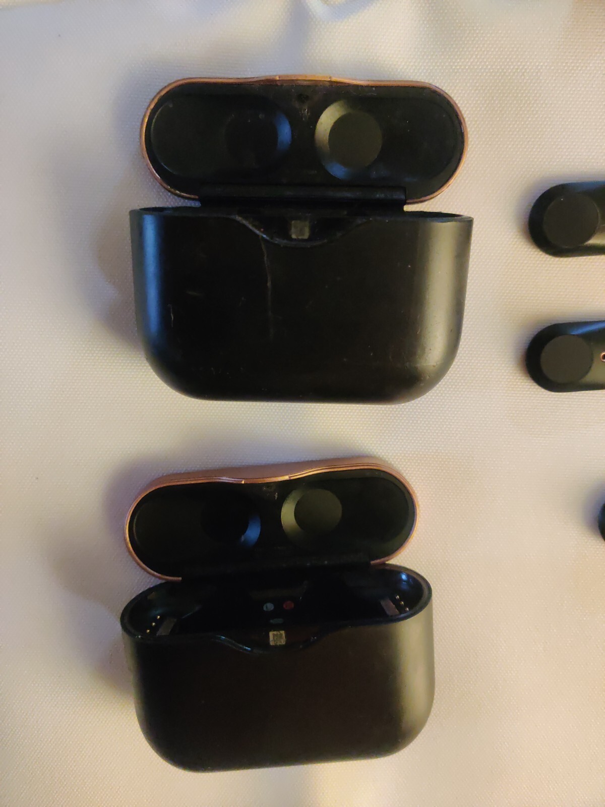 Sony WF-1000XM3 Noise Canceling Headphones/Earbuds – Black (Lot, For Parts)