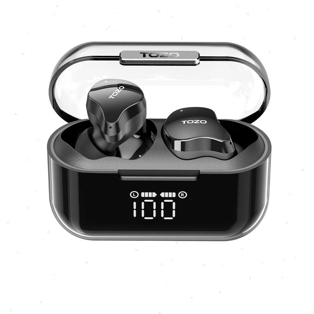 TOZO T18 Bluetooth True Wireless Earbuds Call Noise Reduction IPX8 Waterproof