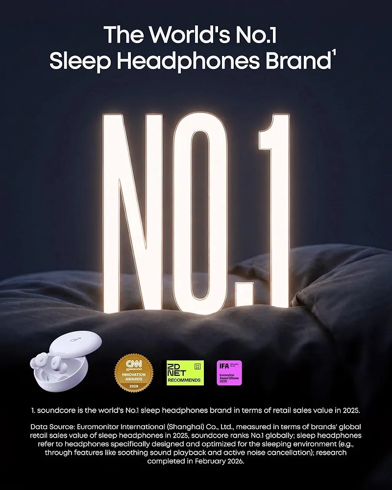 Purple / Lilac Soundcore Sleep A30 Special Anker Sleep Earbuds, ANC Isolation