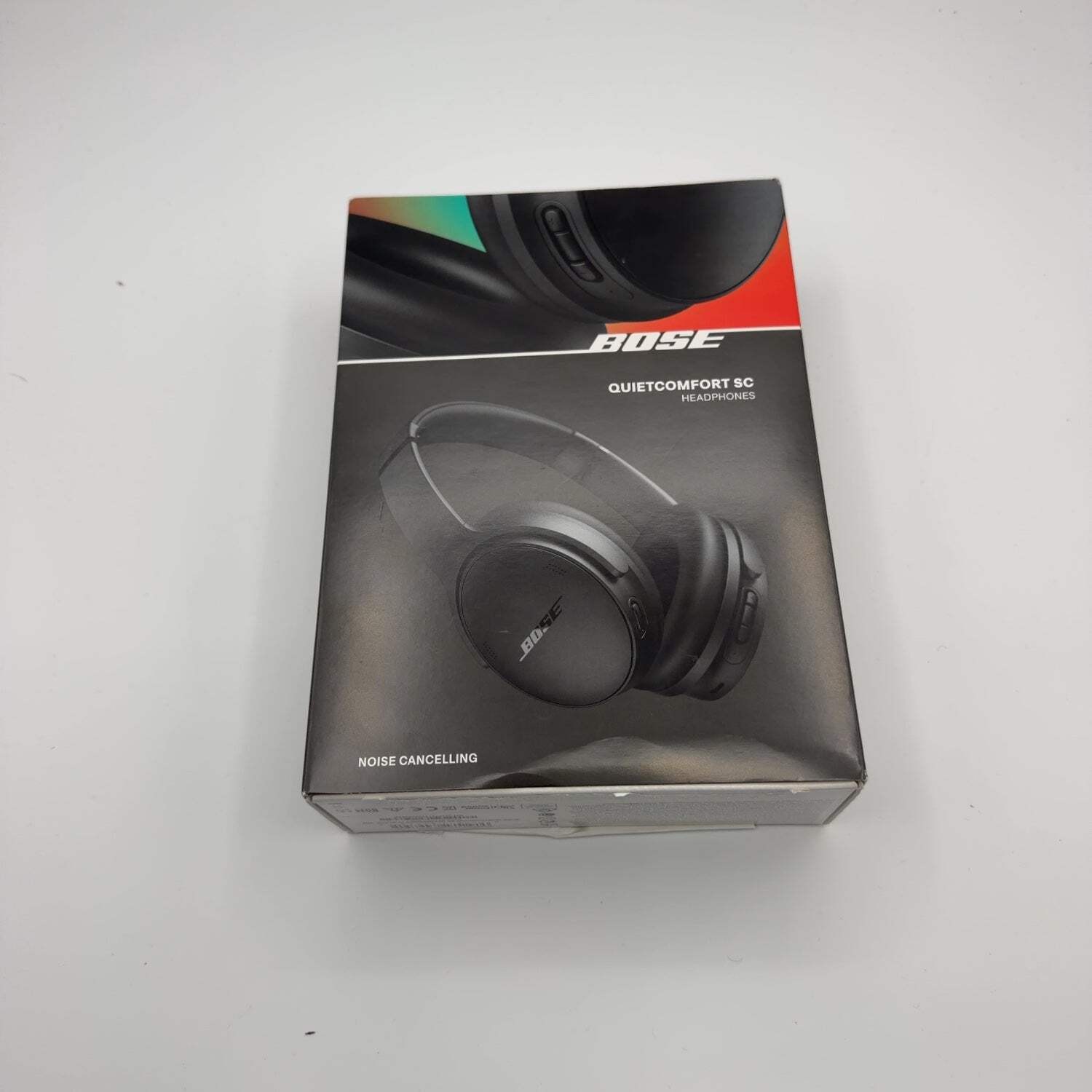Bose QuietComfort SC Around-Ear Noise Cancelling Bluetooth Headphones Black