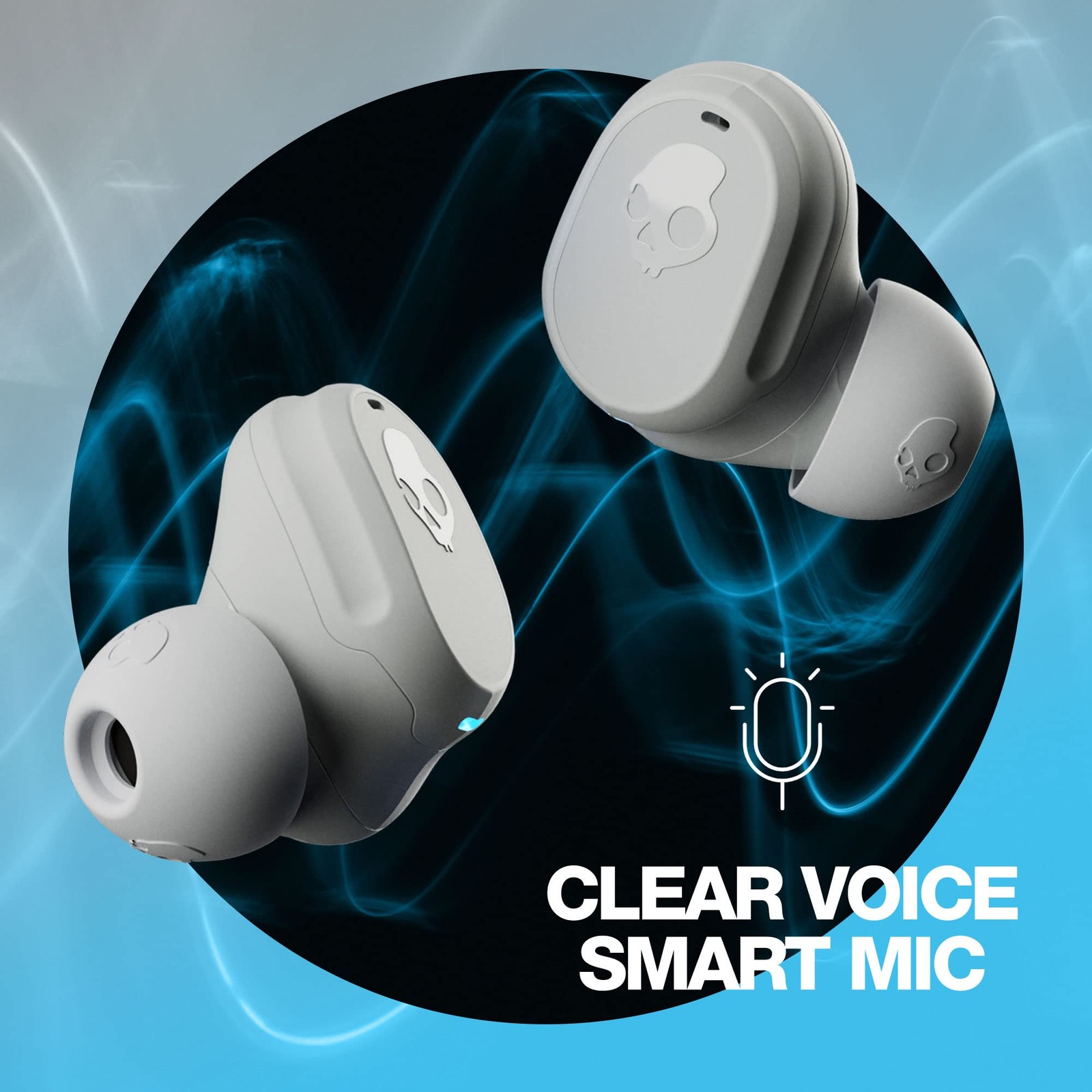 Skullcandy Mod Wireless Earbuds, Bluetooth Headphones, Up to 32 Hours Battery,