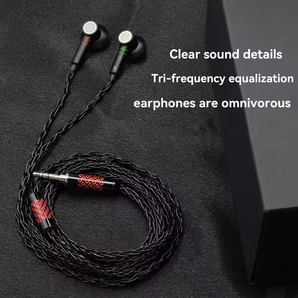 QIGOM S130A 15.4MM 130ohm 112dB, Beryllium Unit, Flathead HIFI MMCX Earphone