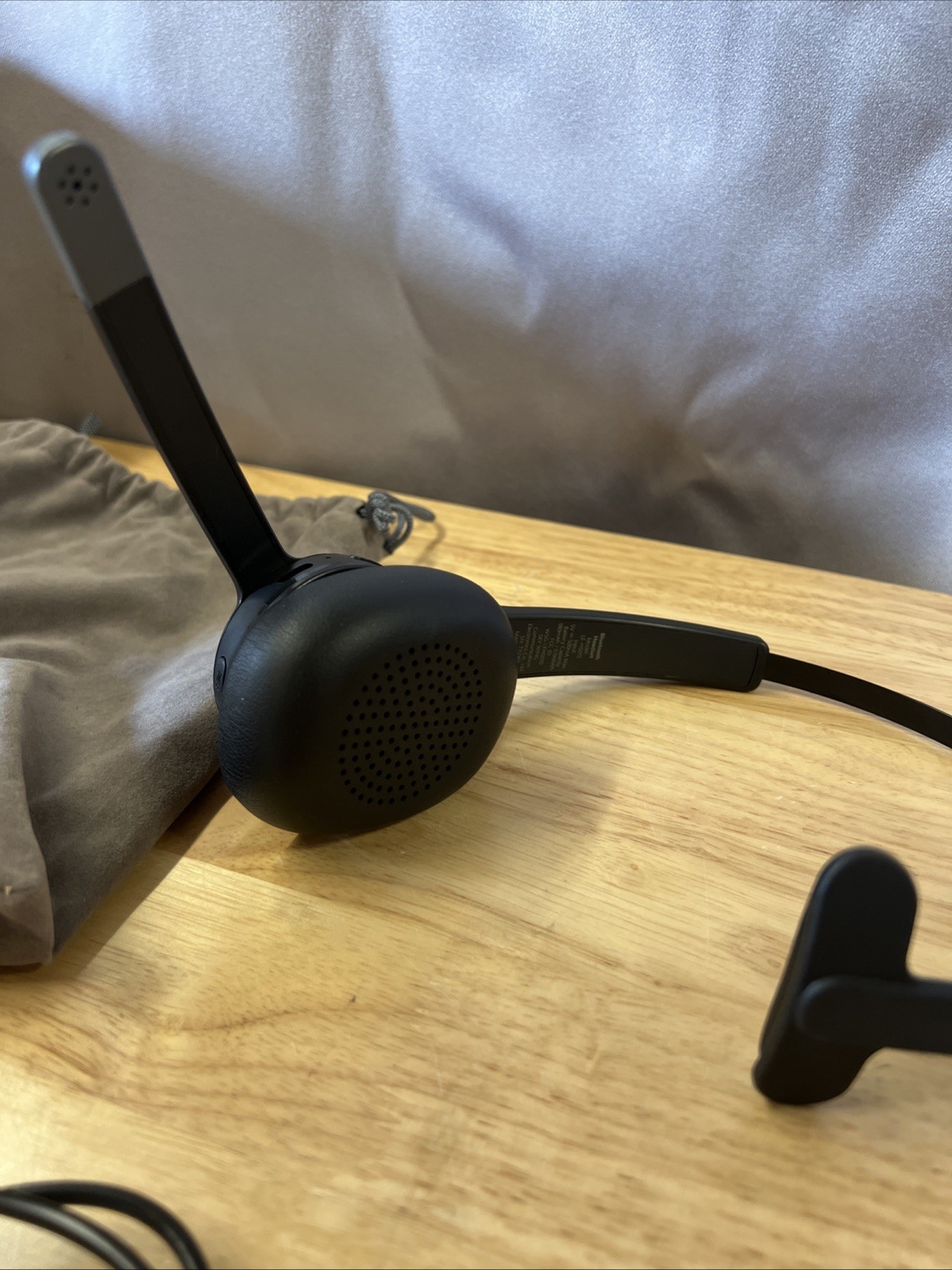 Trucker Bluetooth Headset with Noise Cancelling Microphone & Mute Button