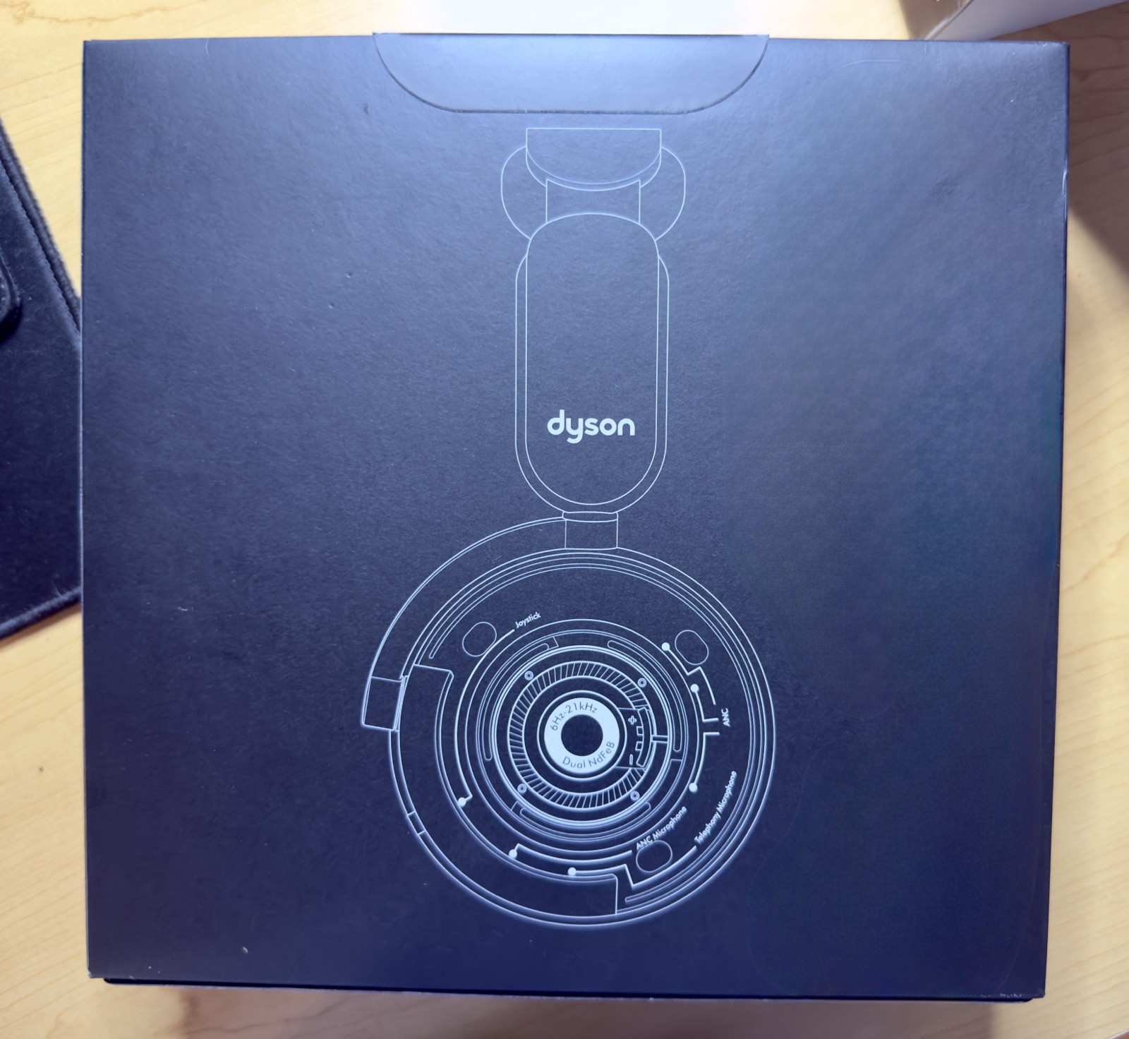 Dyson Ontrac Bluetooth Headphones, Noise Cancelling, CNC Copper/Blue New In Box!