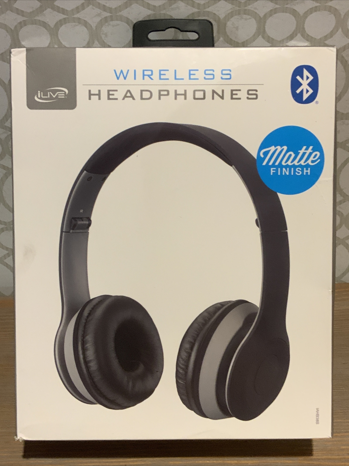 🎥 iLive Electronics IAHB38 Bluetooth Over-The-Ear Headphones, Black🆕
