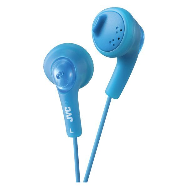 JVC HAF160A Gumy Earbuds, HA-F160 (Blue)