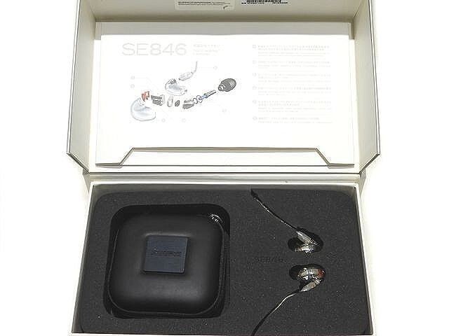 SHURE SE846CL-A Sound Isolating Earphone Balanced Armature Type Clear Color