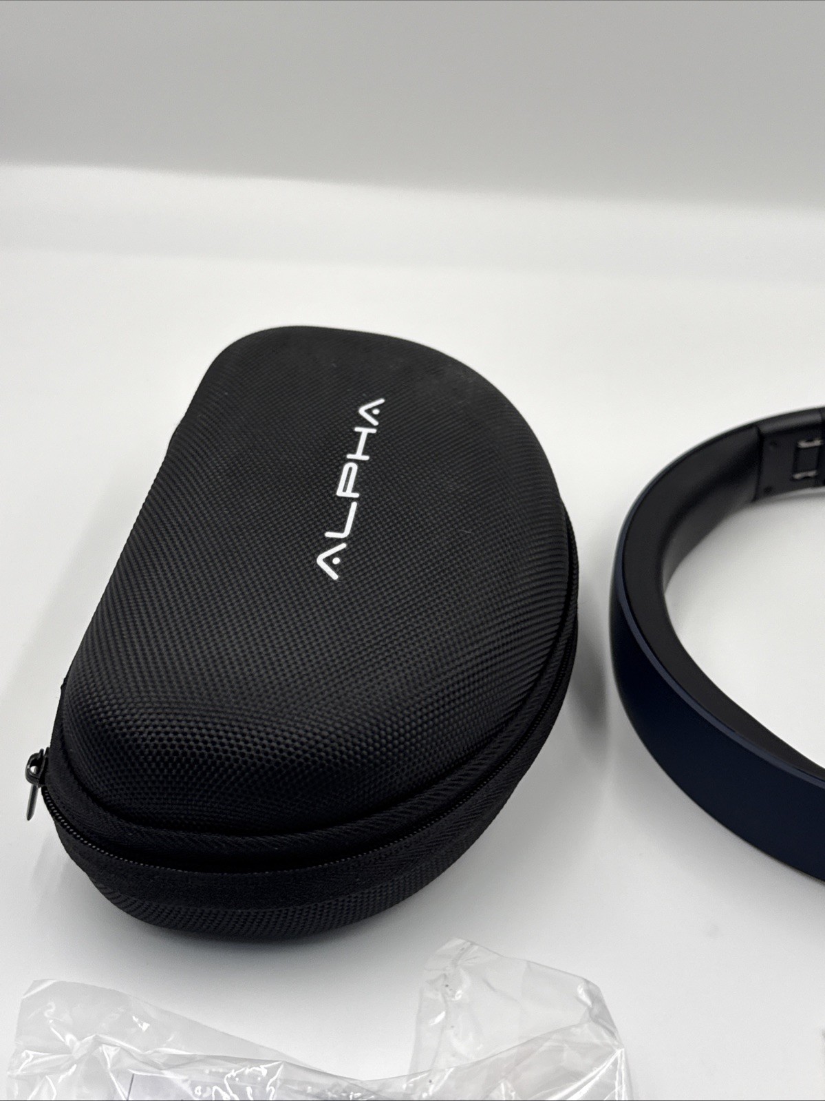 Alpha pulse X Over ear Wireless/wired Headphones Navy Blue