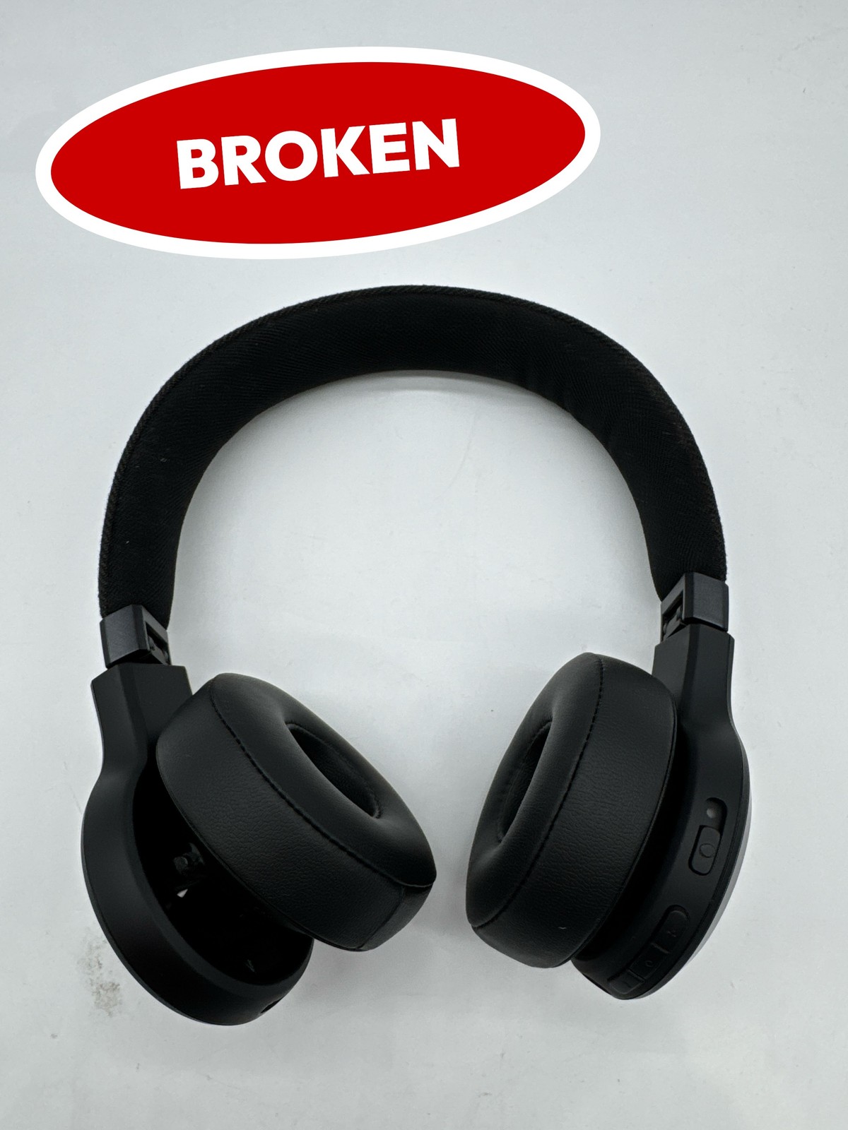 (BROKEN) JBL Live 675NC Wireless On-Ear Headphones Noise Cancelling Black (2)