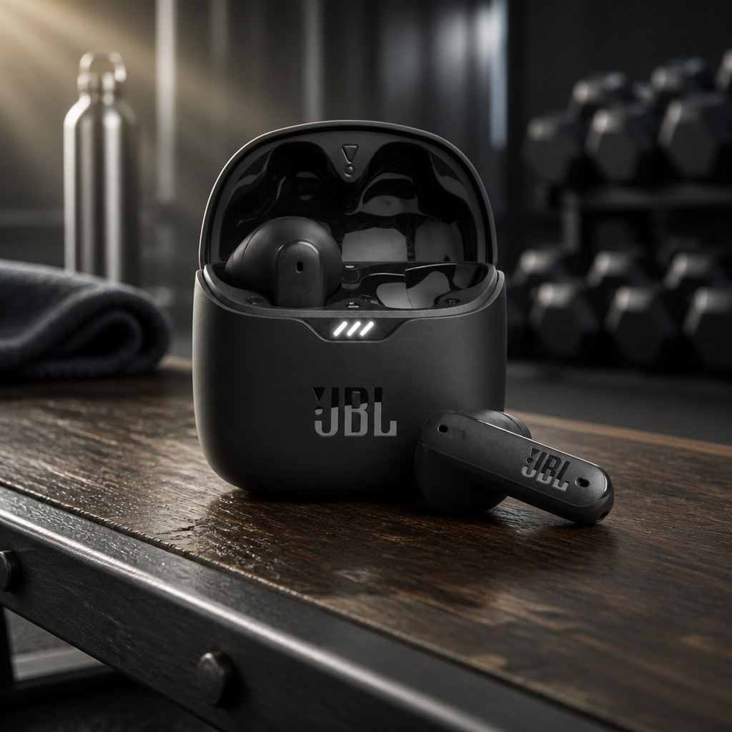 JBL Tune Flex – True Wireless Noise Cancelling Earbuds (Black)