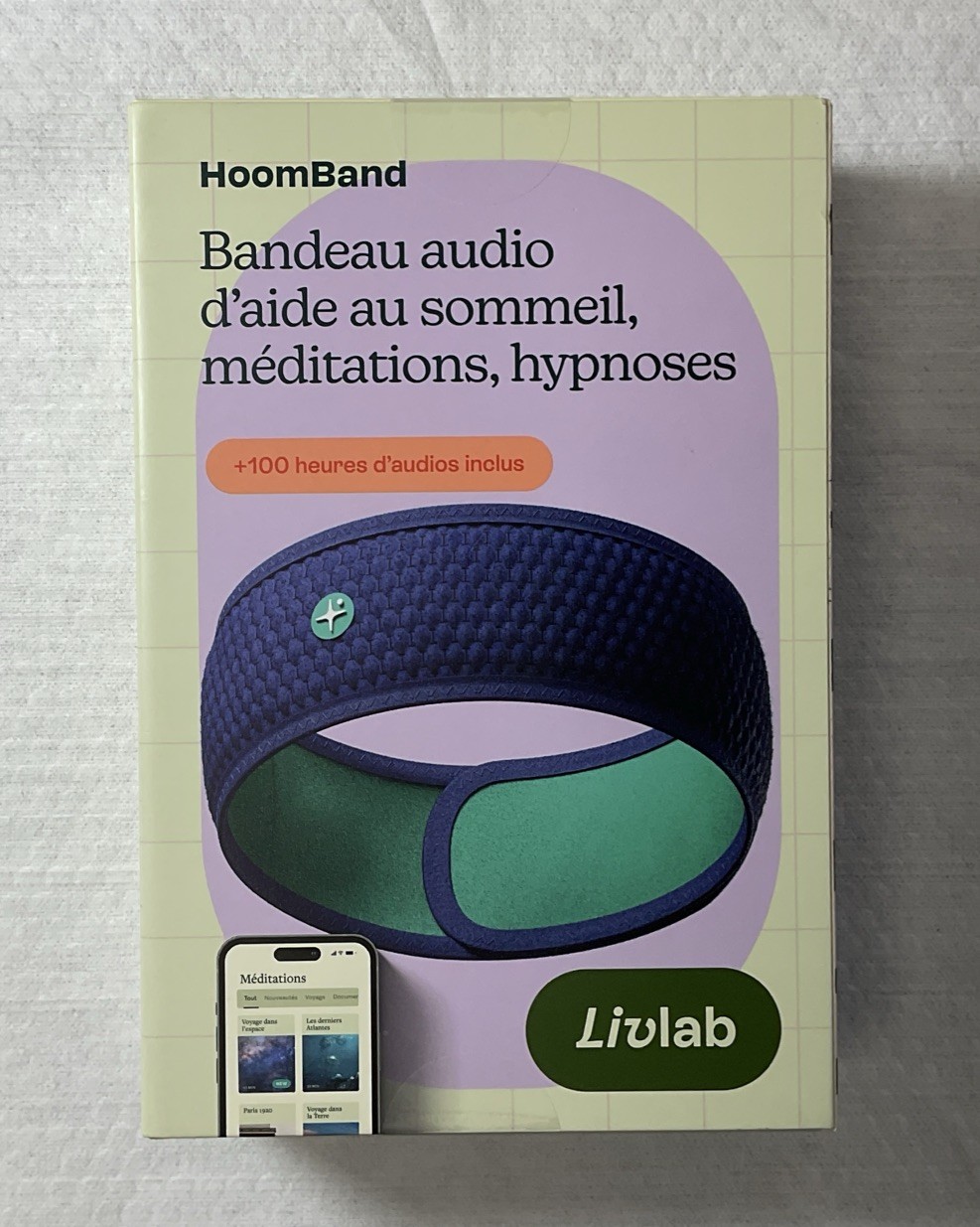 HoomBand BT Sleep Audio Headband, Meditations, Hypnosis & Healing Music – NEW