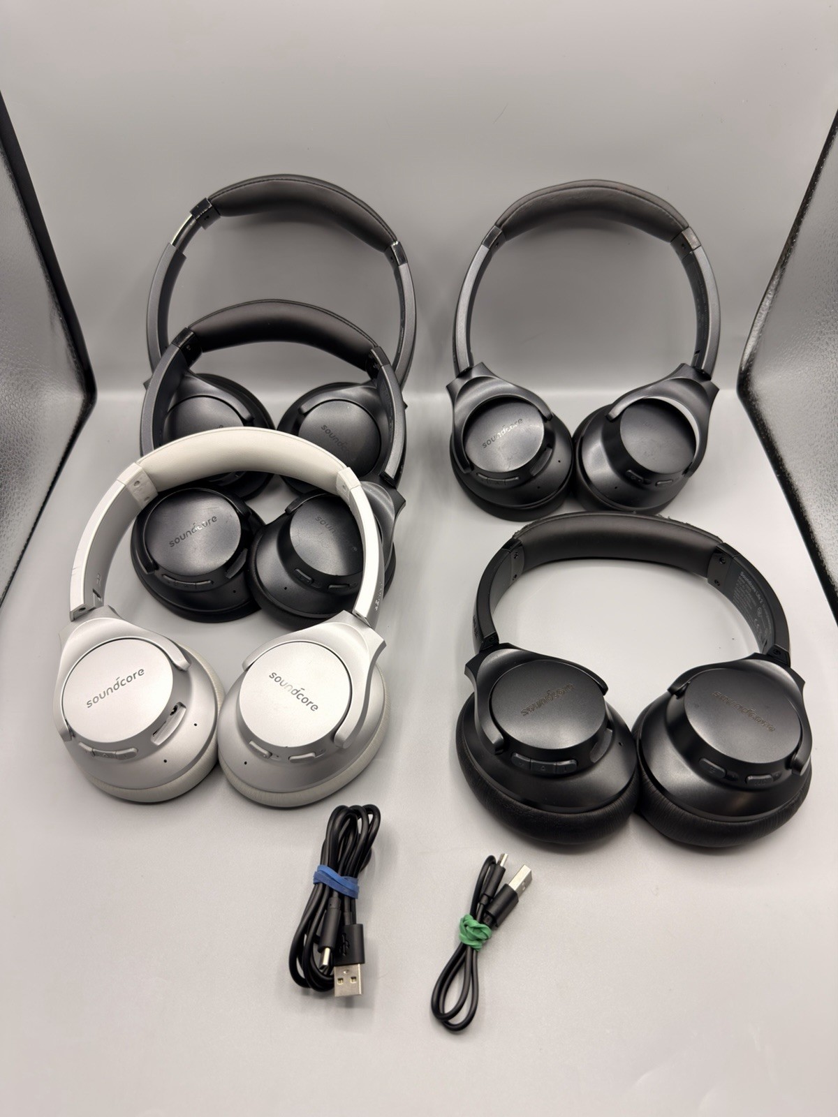Soundcore Life Q20 And Life 2 Wireless Headphones Bundle. See Description