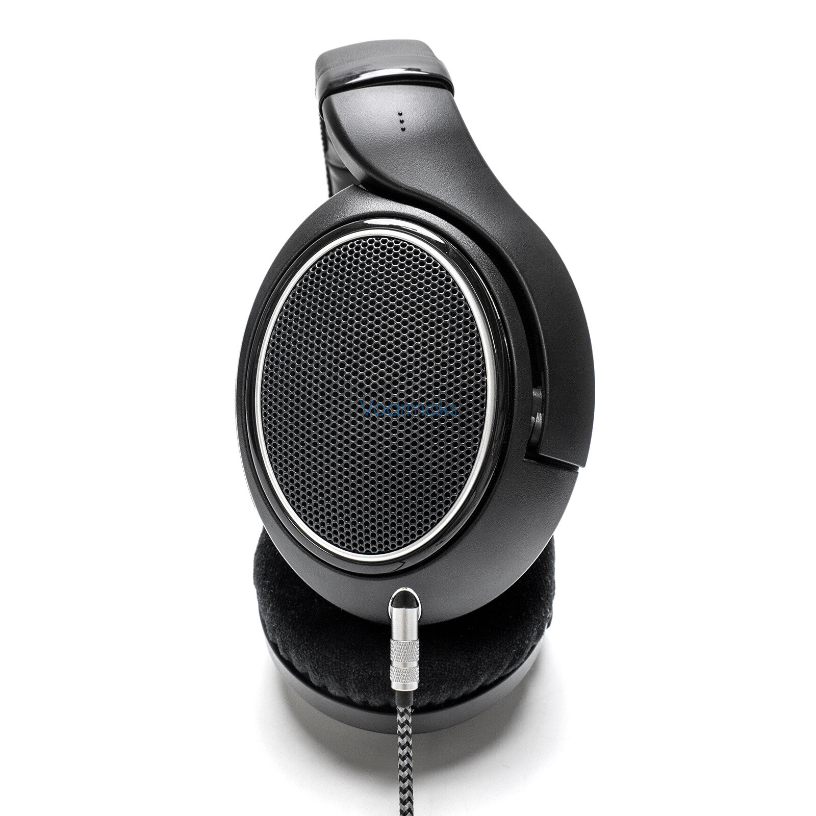 2m Soft Nylon Cable + 6.35mm Adapter For Sennheiser HD560s HD598-569 Series