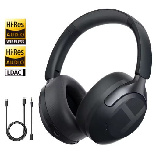 HAYLOU S40 ANC Headphones LDAC Hi Res Bluetooth 6.0 Spatial Audio