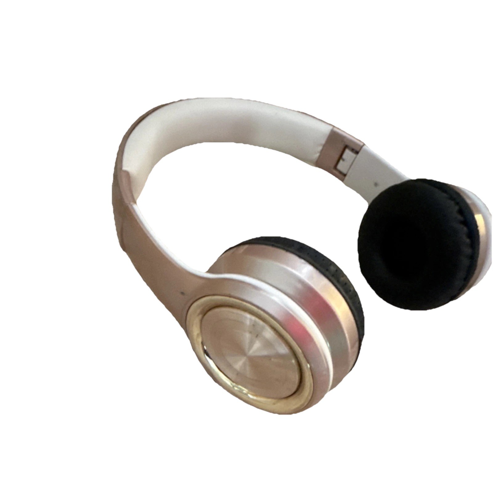 Bluetooth On-Ear Headband Headphones w/ 3.5mm Jack Rose Gold/White/Black