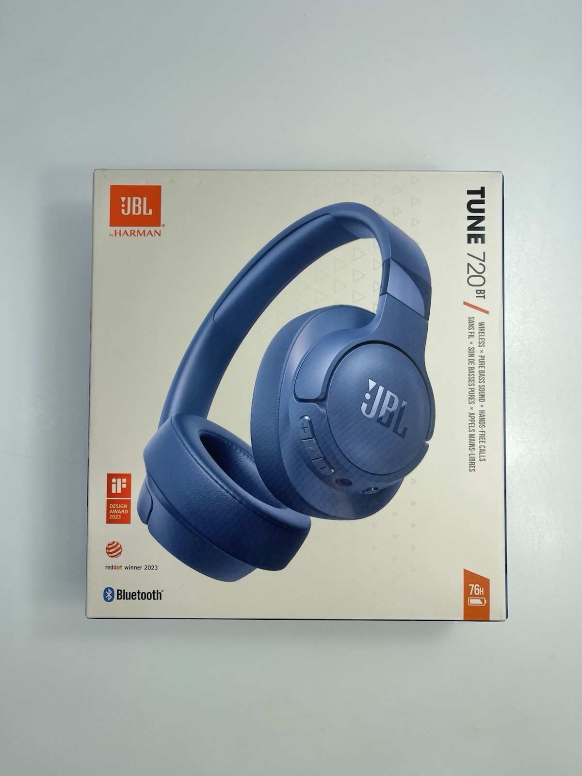 By Harman JBL Tune 720BT Wireless Over Ear Headphones