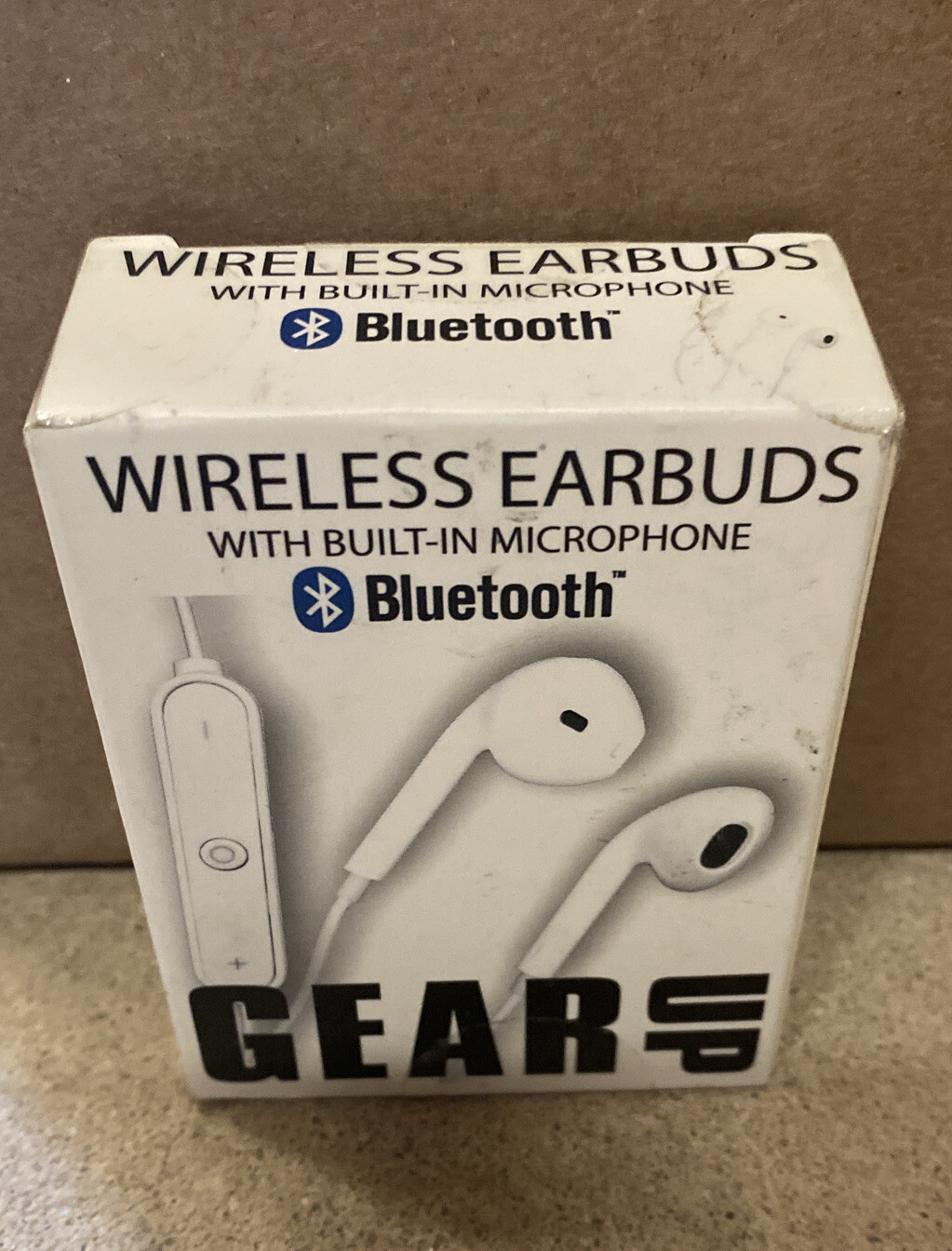 Gear Up Wireless Bluetooth Earbuds Black Or White (colors may vary)