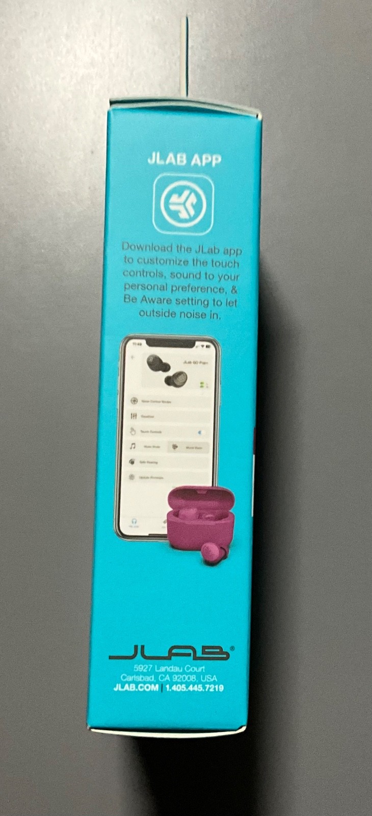 JLab Go POP+ True Wireless Bluetooth Earbuds 35+ Hours Playtime NEW, SEALED