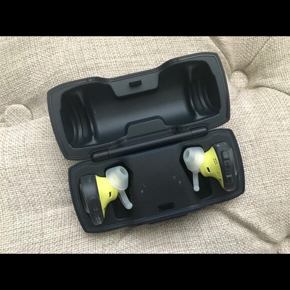 Bose SoundSport Wireless In-Ear Headphones Midnight Blue / Citron
