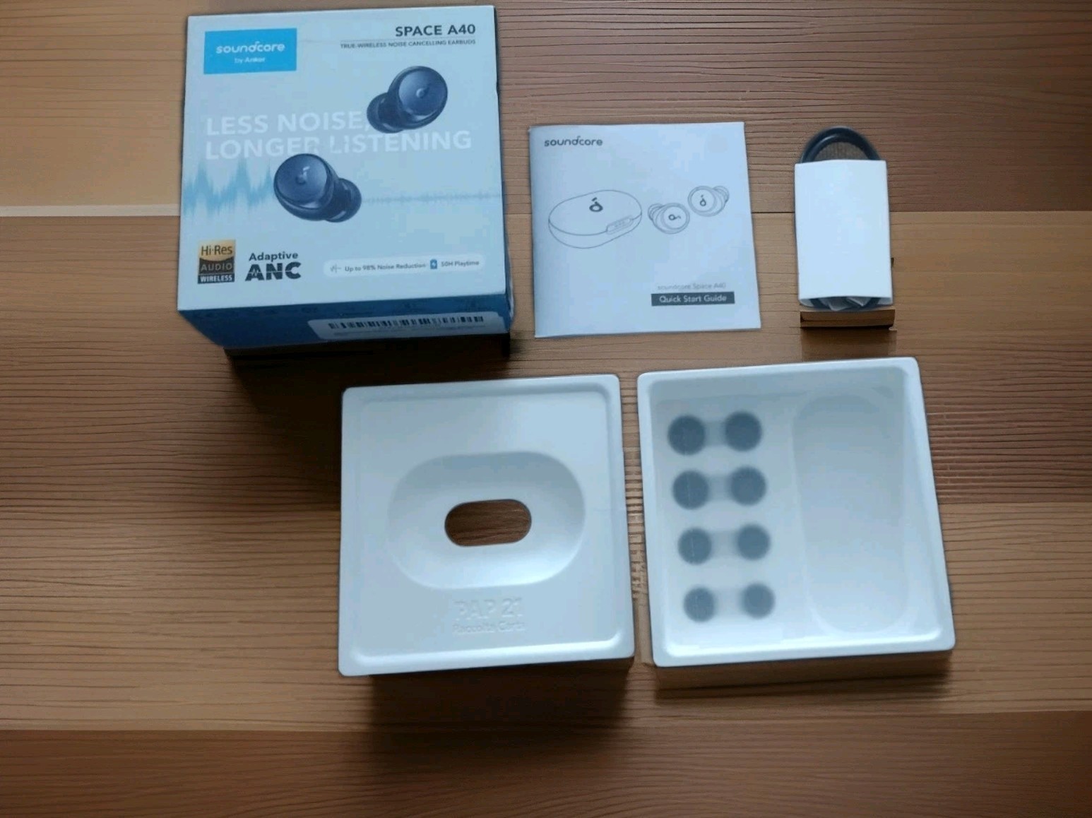 🔸Soundcore Anker Space A40 Earbuds – EMPTY BOX – ONLY