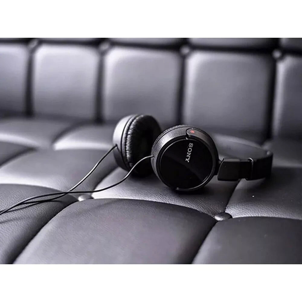 Sony MDR-ZX110 Wired On-Ear Headphones, Black – Money Back Guarantee !