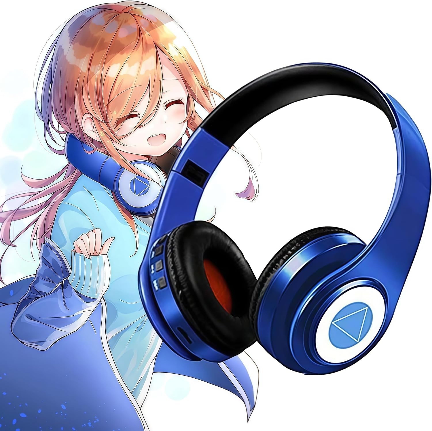 Nakano Miku Bluetooth Headphones,Miku Headphones,The Quintessential | Quintuplet