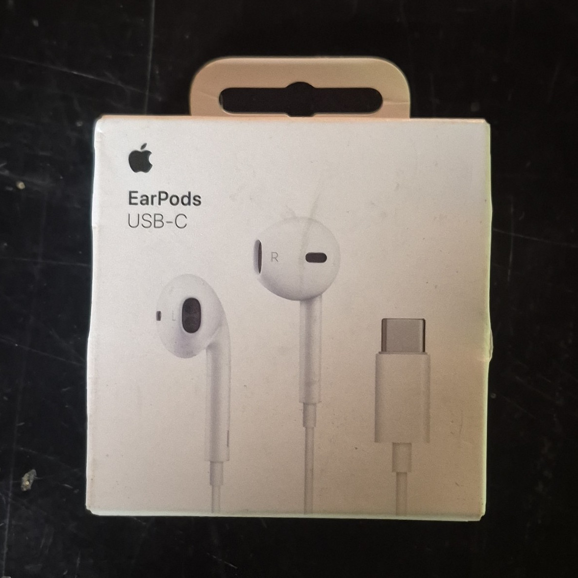 Apple EarPods USB-C Wired In-Ear Earbuds, White, On-Cable Mic, Double