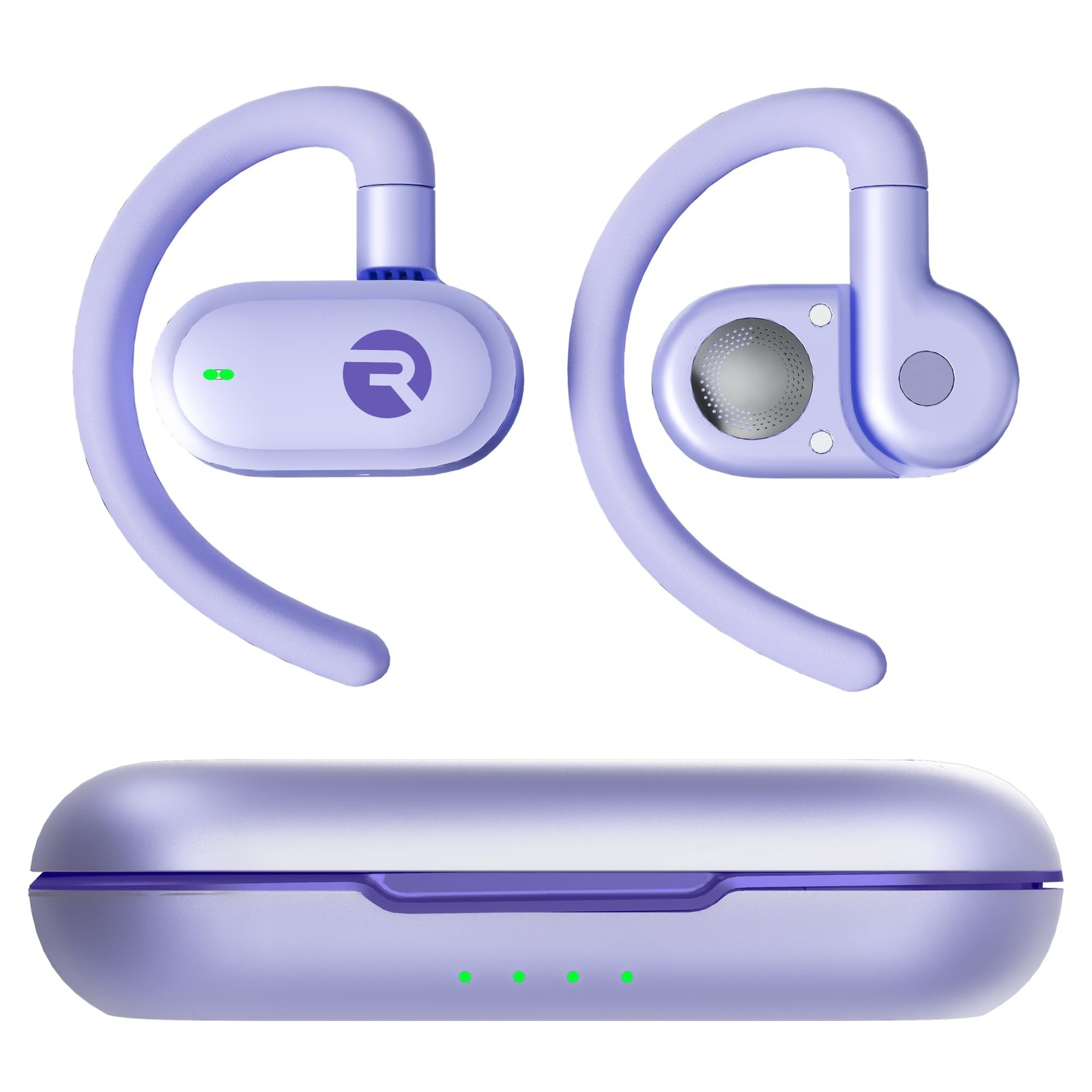 Fitness Open Ear Earbuds – Open Ear Headphones, Earbuds Wireless Bluetooth, R…