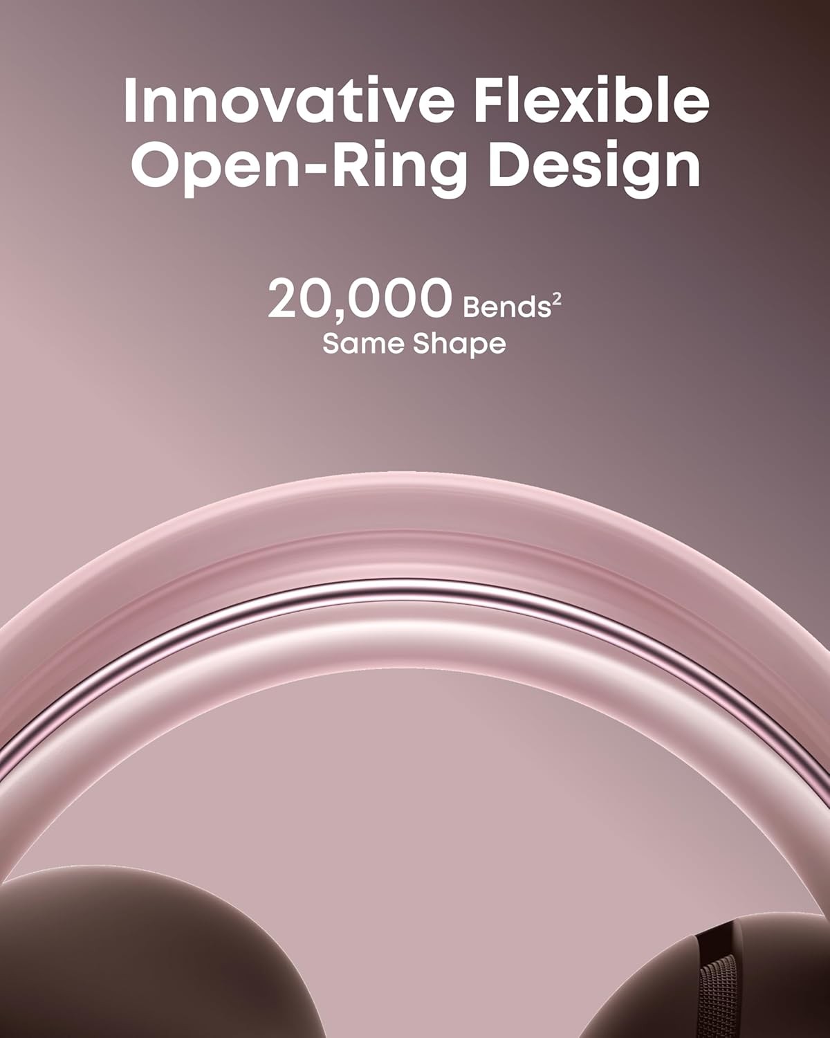 Soundcore AeroClip by Anker, Open-Ear Earbuds, Clip-On Headphones, Adaptive