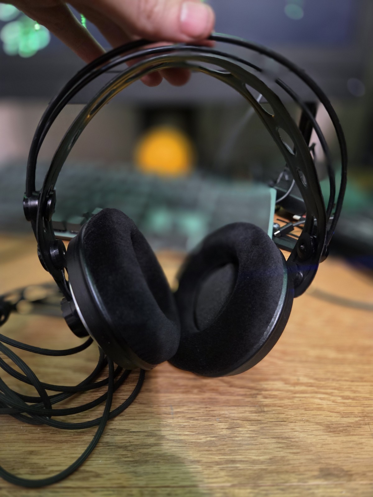 Vintage AKG K240 Sextett Mid Production Headphones Restored Pads Foam Elastics