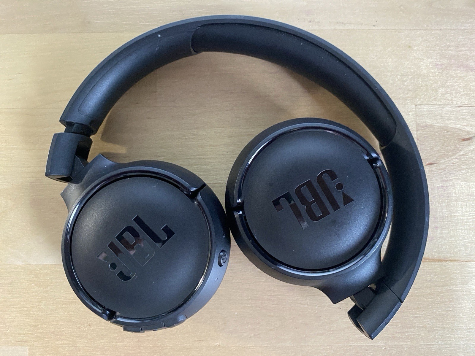 JBL Tune 510BT – Wireless Bluetooth Over-ear Headphones – Black Tested Working 2