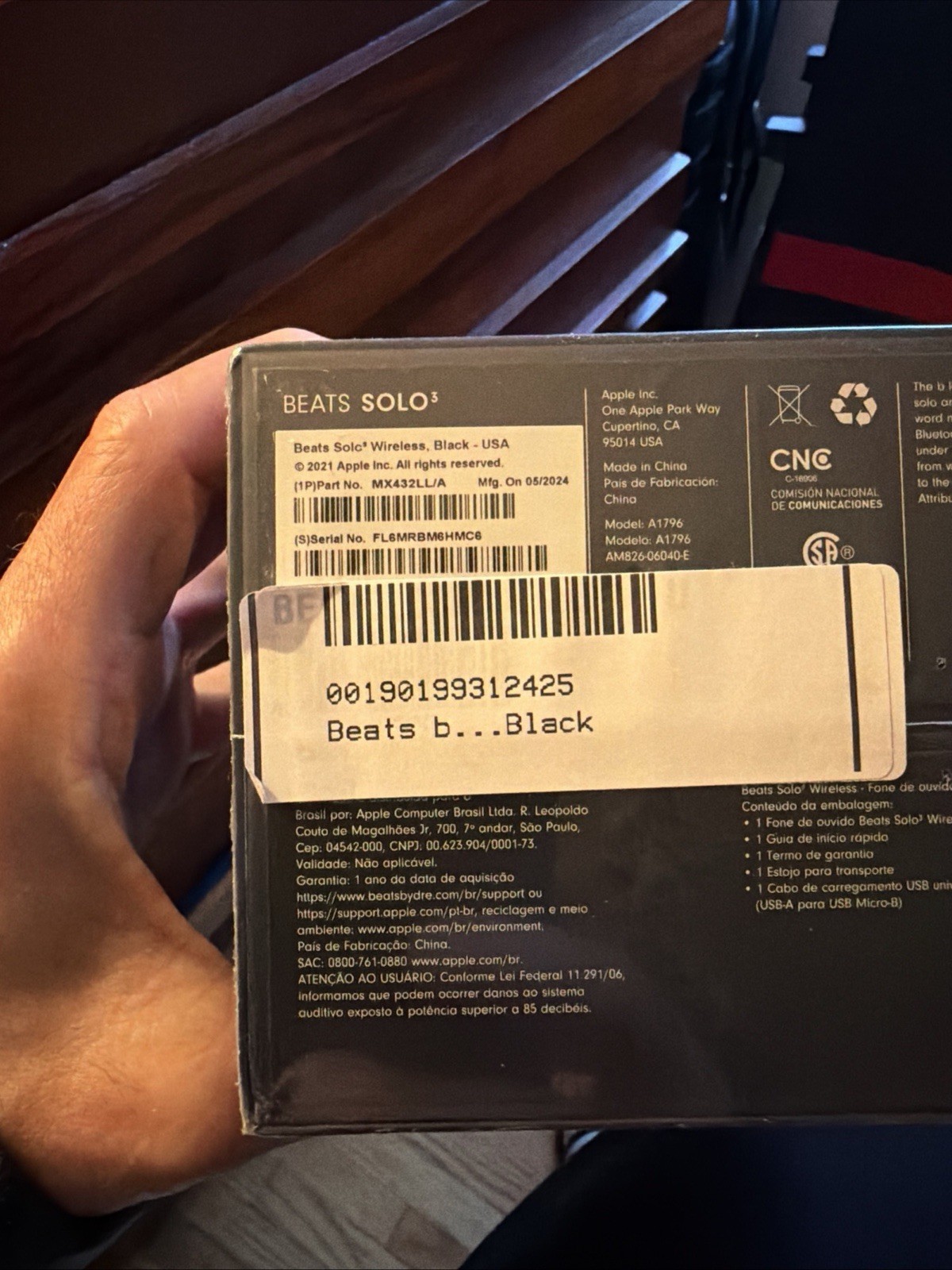 Beats by Dr. Dre Studio3 Over the Ear Wireless Headphones – Black