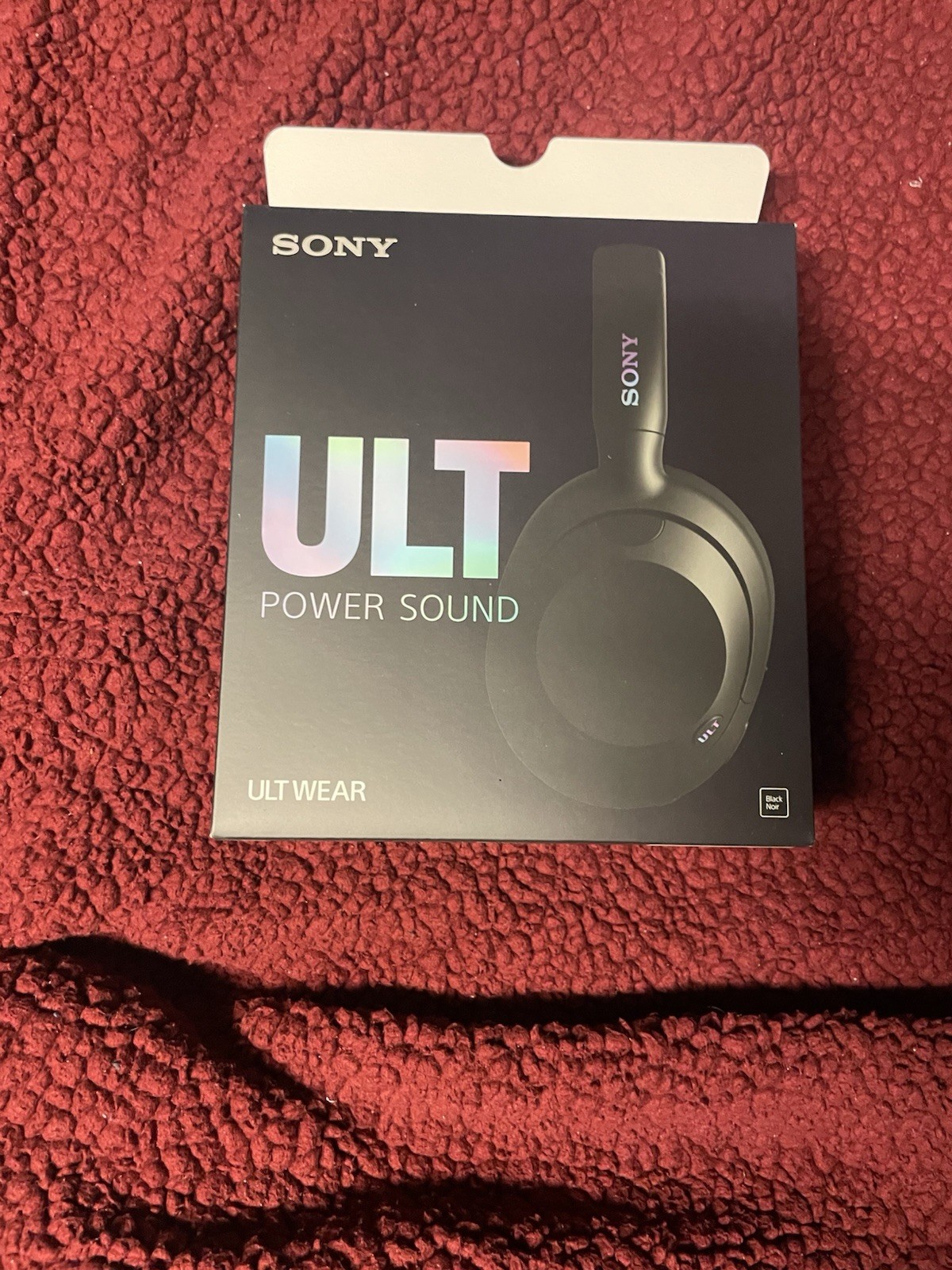 Sony ULT WEAR Bluetooth Wireless Noise Canceling Headphones – Black new