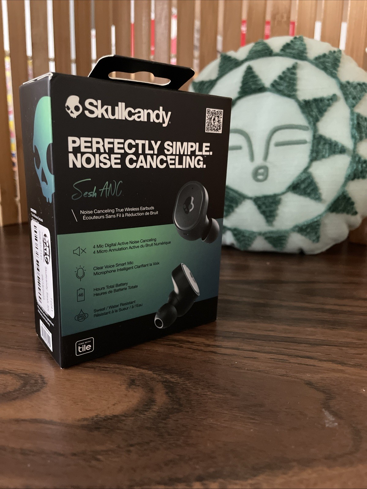 Skullcandy Sesh ANC In Ear Wireless Headphones – Black