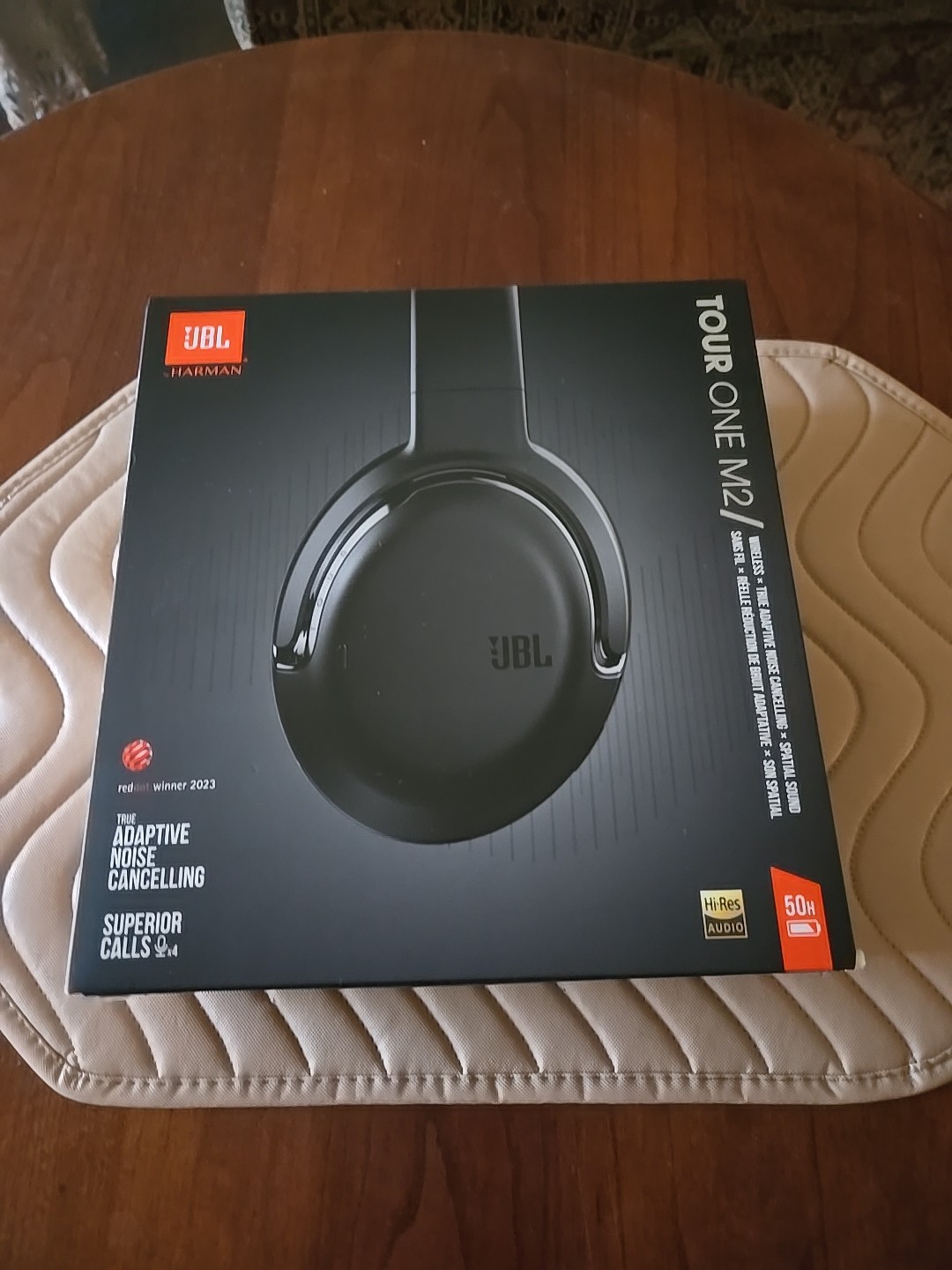 Bluetooth Headphones. JBL Tour One M2 Wireless Over-Ear Headphones – Black