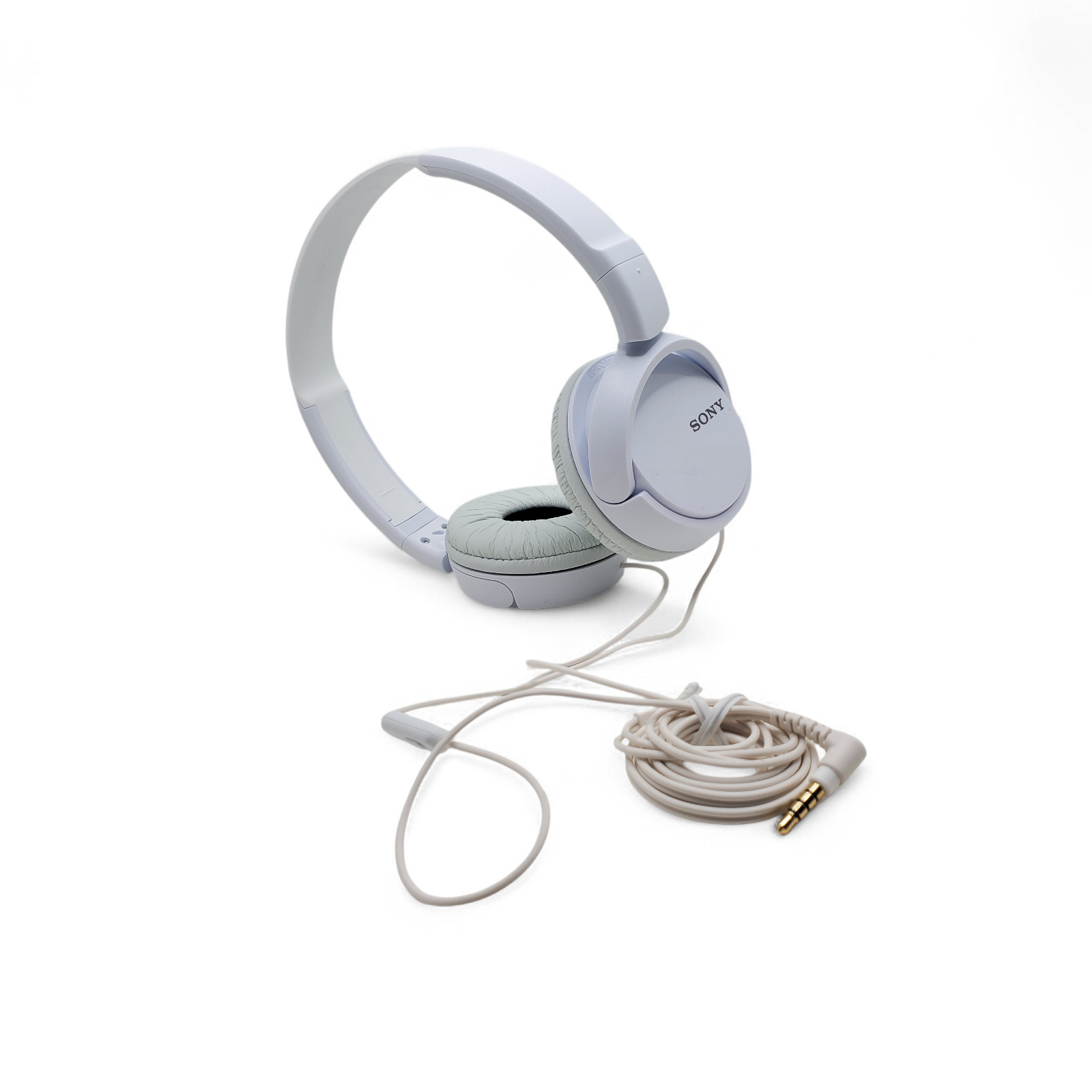 Sony MDR-ZX110 Ear-Pad (On the Ear) Headband Headphones – White