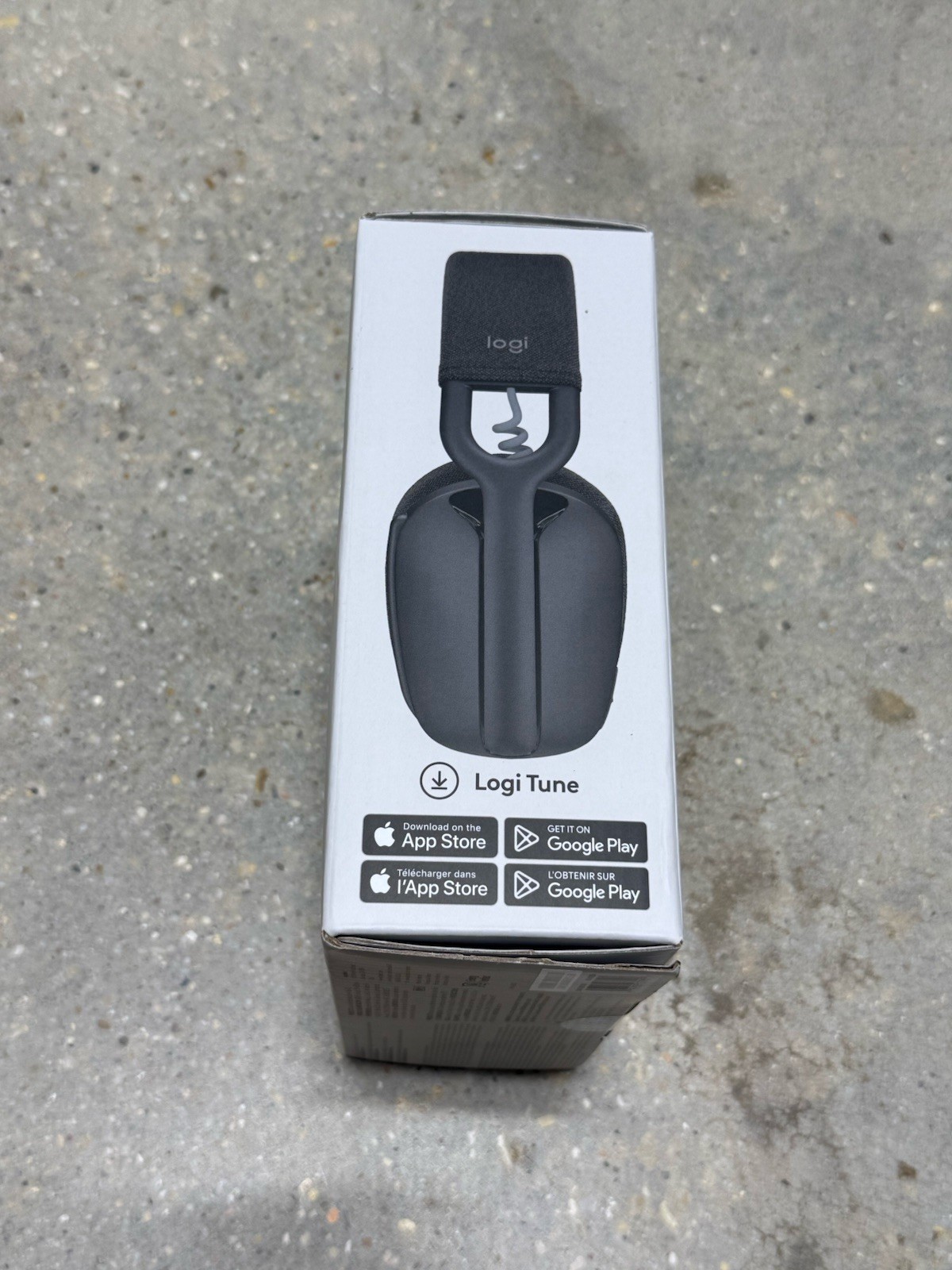 Logitech Zone Vibe 100 Lightweight Wireless Over Ear Headphones Mac/PC Graphite