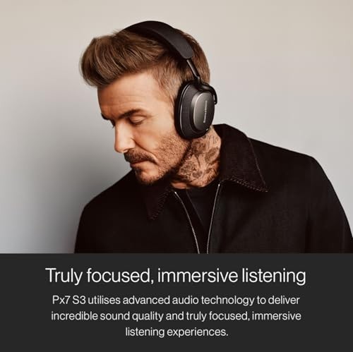 Bowers & Wilkins Px7 S3 Wireless Headphones Over Ear Px7S3 Wireless Headphones