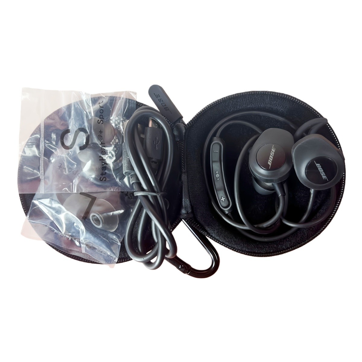 Bose SoundSport Wireless In Ear Earbuds Bluetooth Sport Headphones Black
