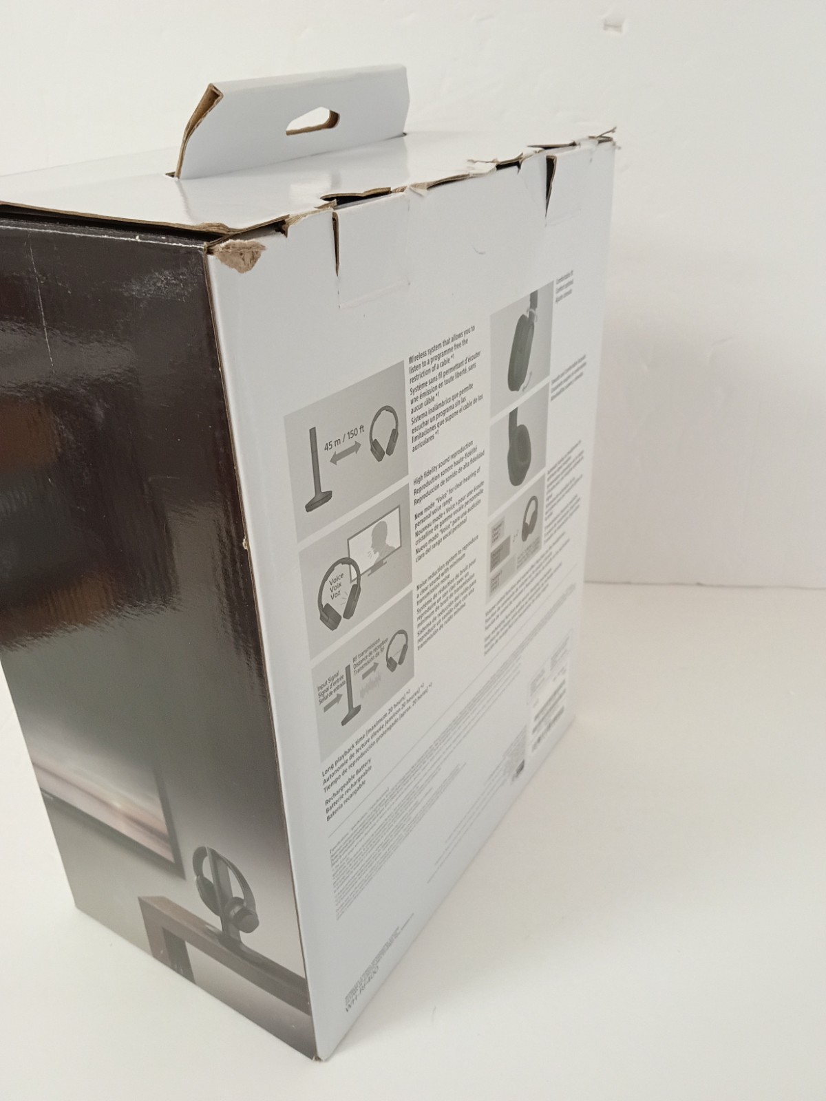 Sony RF400 Wireless Home Theater Headphones for TV Watching (WHRF400)