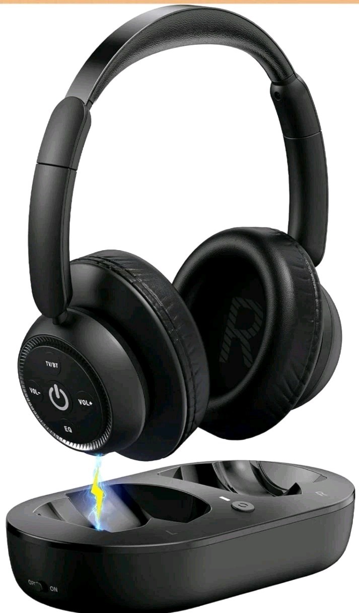 ZUPVIY Wireless Headphones for TV Watching, TV Headphones Wireless for Adults
