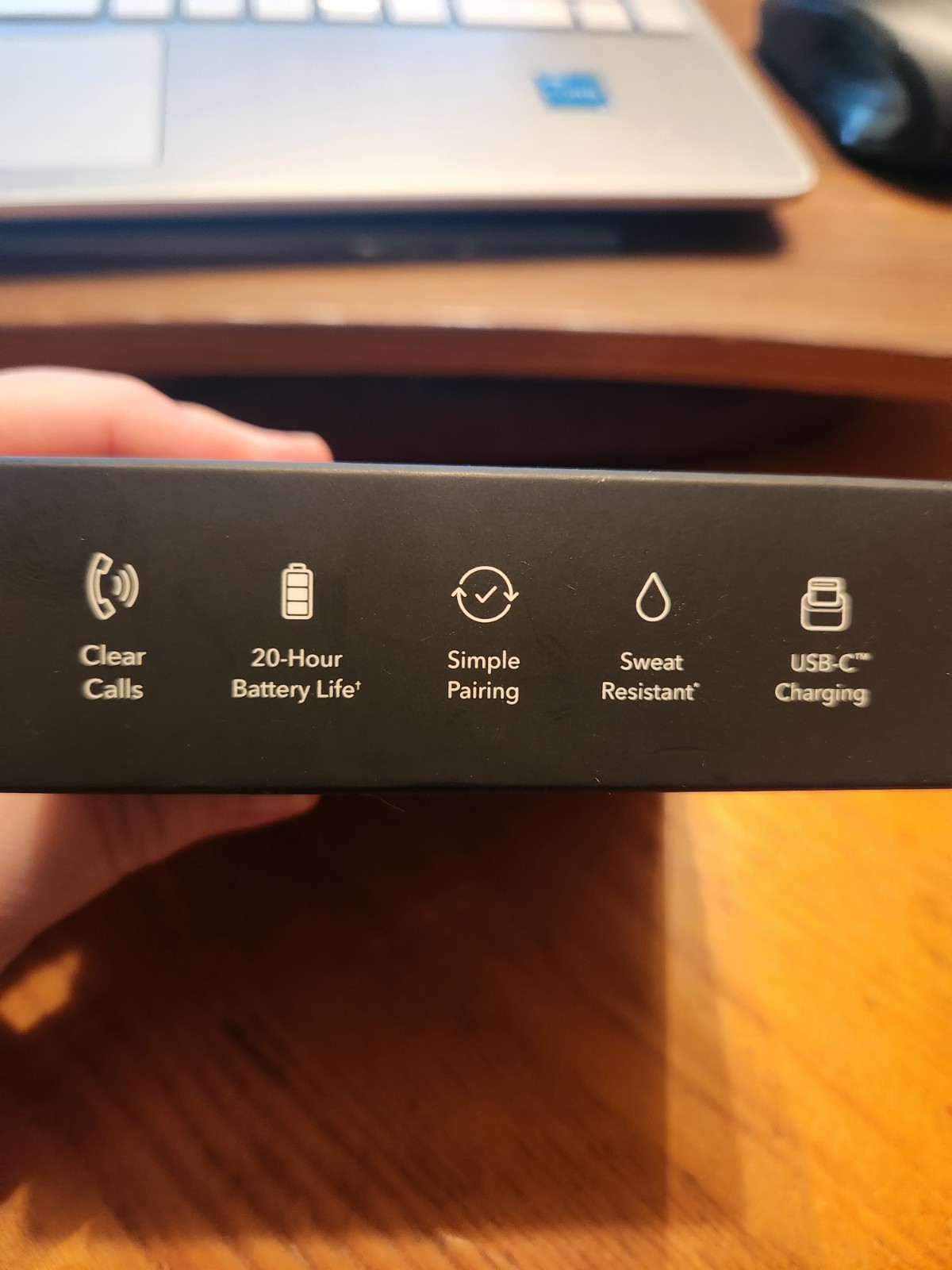 BRAND NEW Zagg iFrogz Airtime Pro Wireless Earbuds Charging Case – Navy Blue