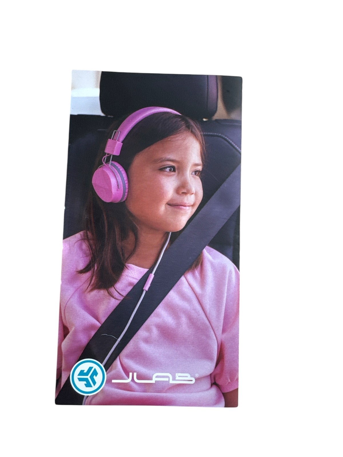JBuddies Studio Wired Over Ear Headphones with Mic – Blue/Pink