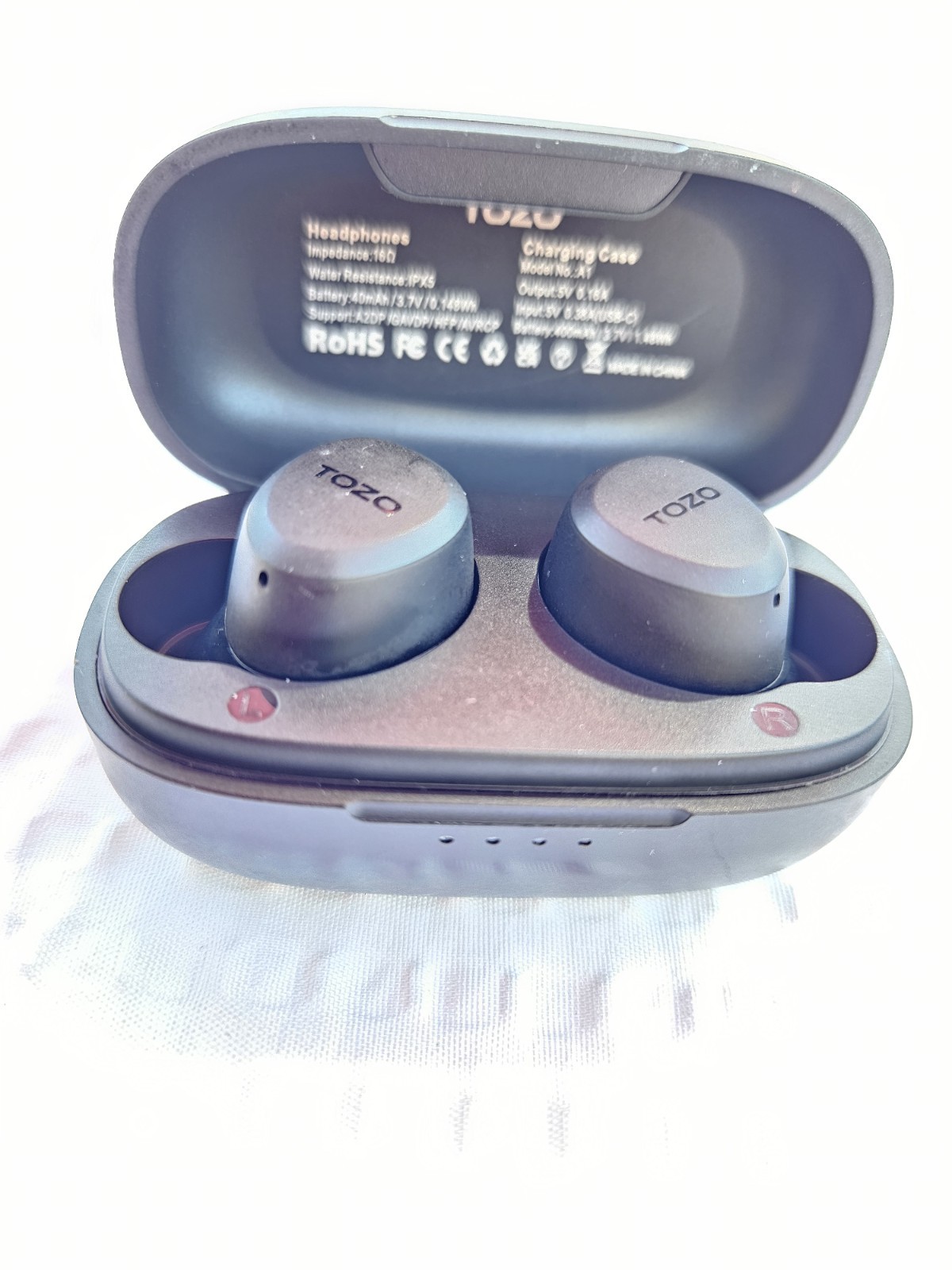 TOZO A1-S Wireless Earbuds Bluetooth 5.3 Immersive Premium Sound Headphones