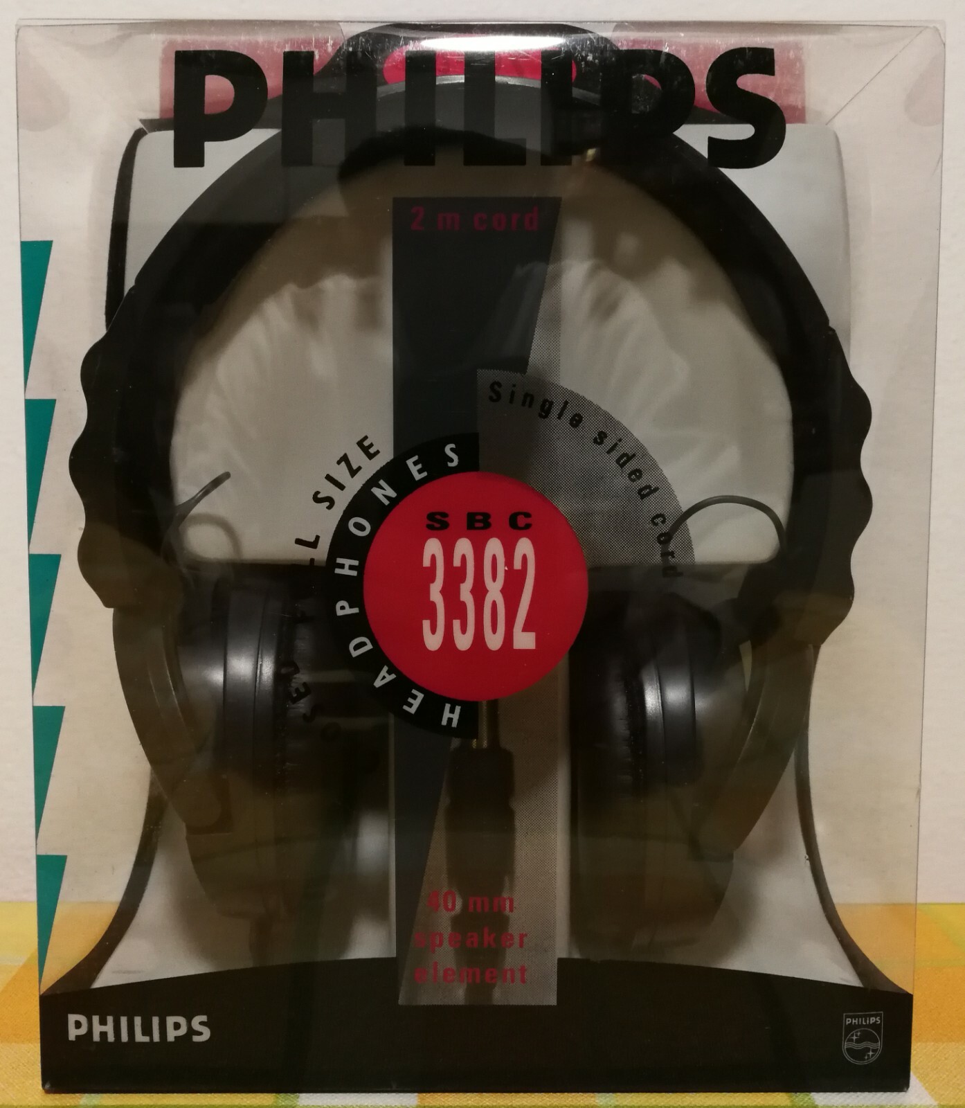 Cuffie vintage Philips SBC 3382 – 6.3mm Jack – 32 Ohms – 2.0m cable