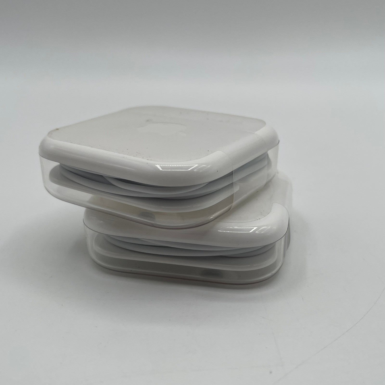 Apple EarPods Original Lot Of 2 Genuine Wired Headphones 3.5mm Plug White NIP