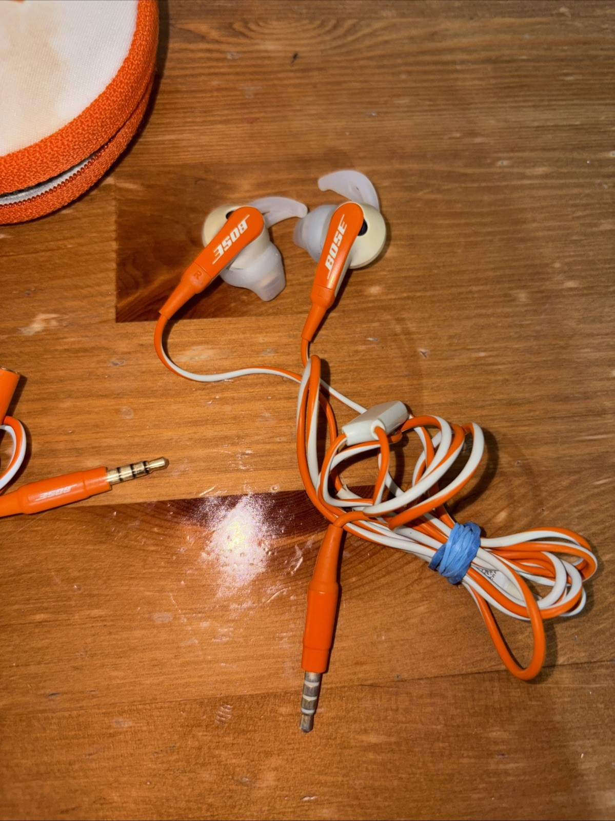 Bose SIE2i Sport Headphones Wired Sports Exercise Gym Workout Orange Works